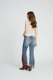 Clara Aztec Fringe Jean by Driftwood