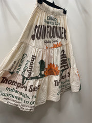 Sunflower Flour Sack Skirt
