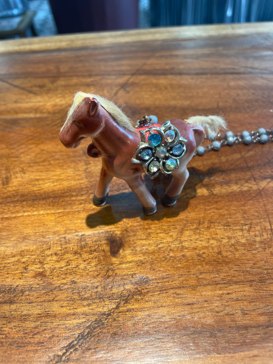 Horse Necklace by Gina