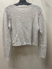 Texture Crop Cardigan by Cut Loose