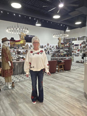 Farrah Jean in Poinsetia by Driftwood