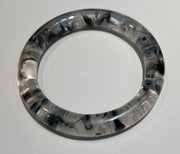Small Inlay Flat Copal Bangle