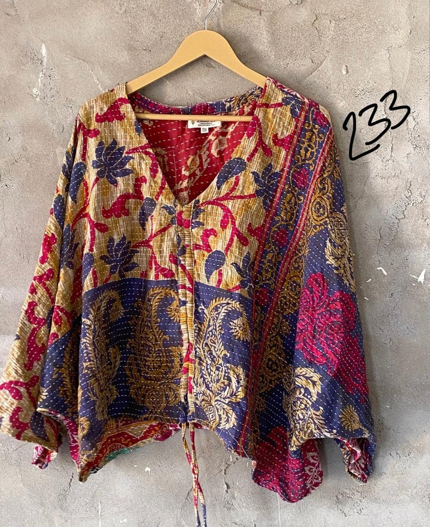 Kantha Butterfly Top by Kantha Bae - Robin Boutique-Boutique 