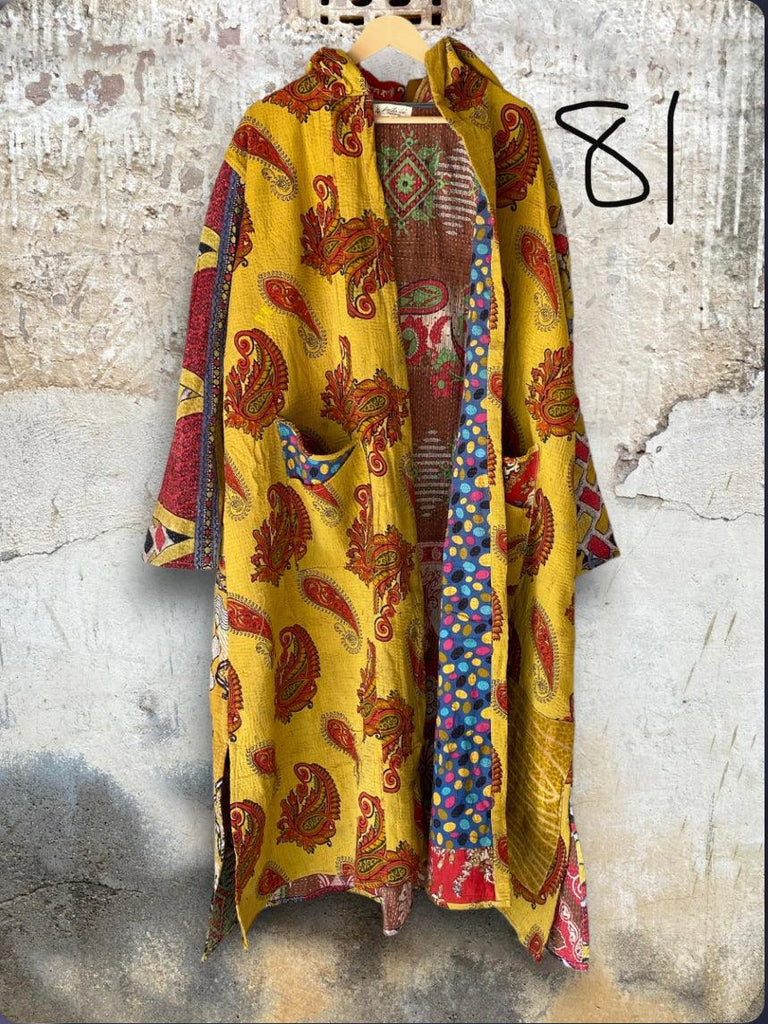 Rising Sun Coat by Kantha Bae - Robin Boutique-Boutique 