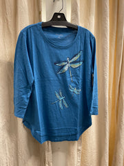 Destination 3/4 Sleeve Tee Dragonflies by Escape