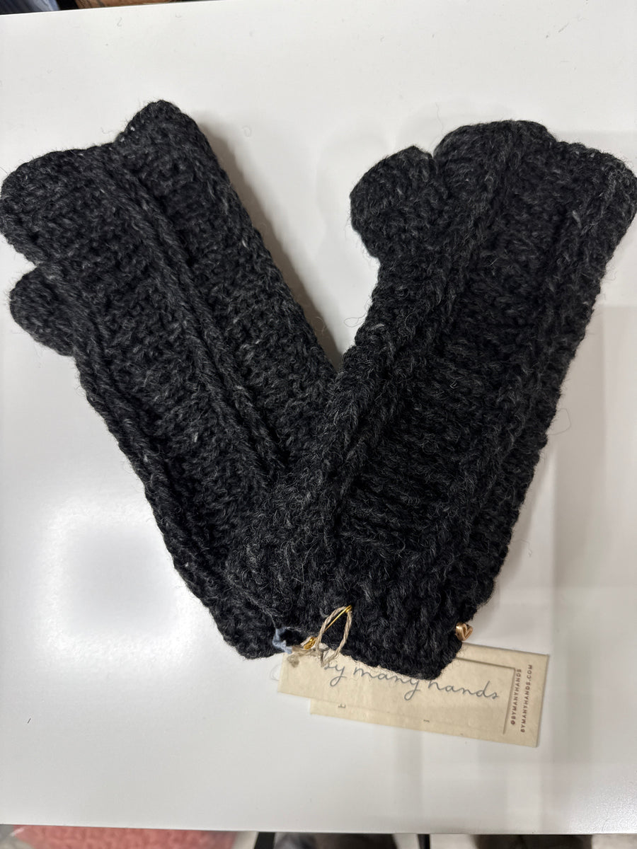 Brecken Knit Handwarmers or Mittens By Many Hands