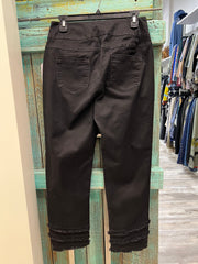 Fringe Ankle Jeans by LuLu-B