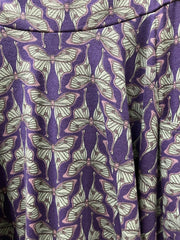 Sojourn Skirt in Luna Moth Print by Effie's Heart