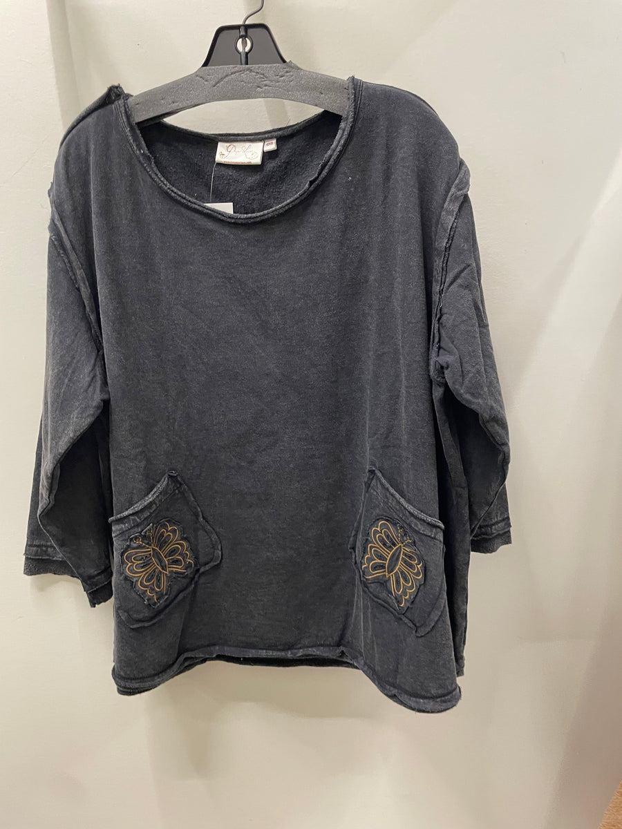 Flutter Patch Sweatshirt by Paper Lace