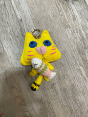 Whimsical Crocheted Bag Charms