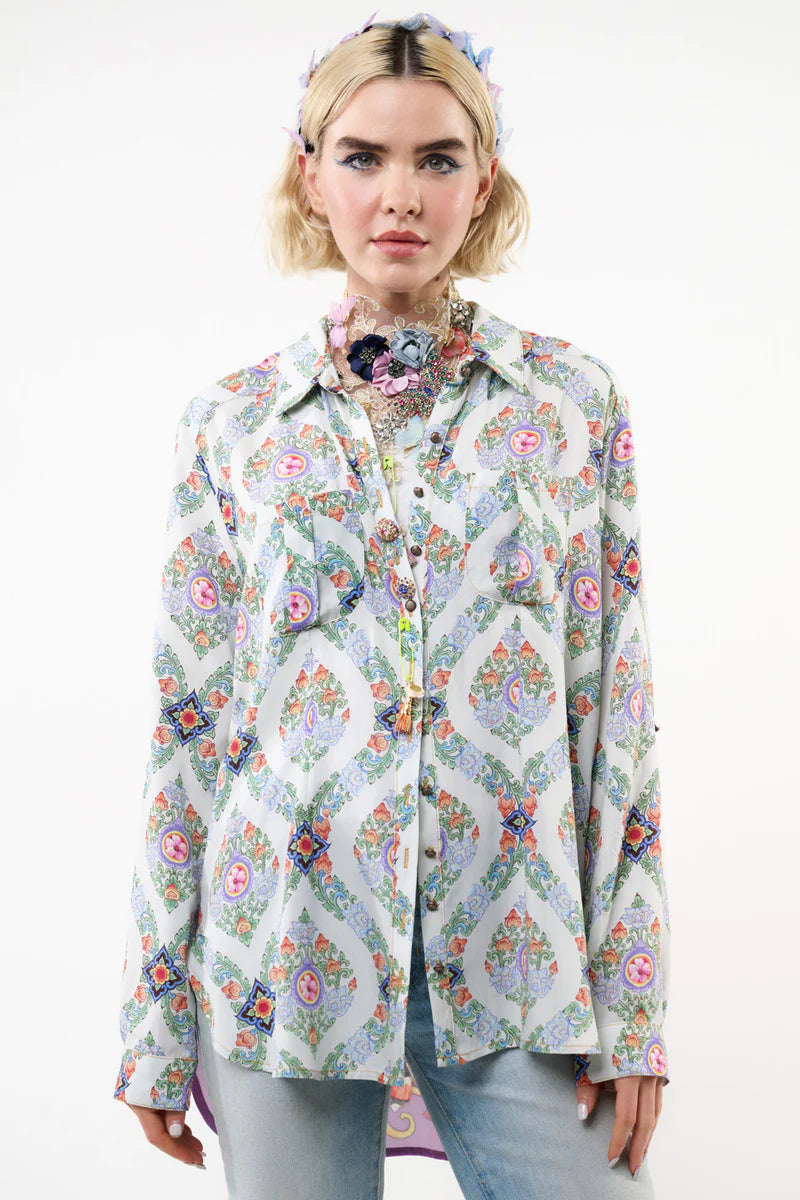 Violet Shirt by Aratta