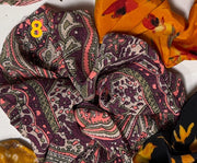 Nepalese Silk Scrunchie Hair Bands Robin Boutique