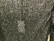 Sequined Long Sleeve Top by Adore