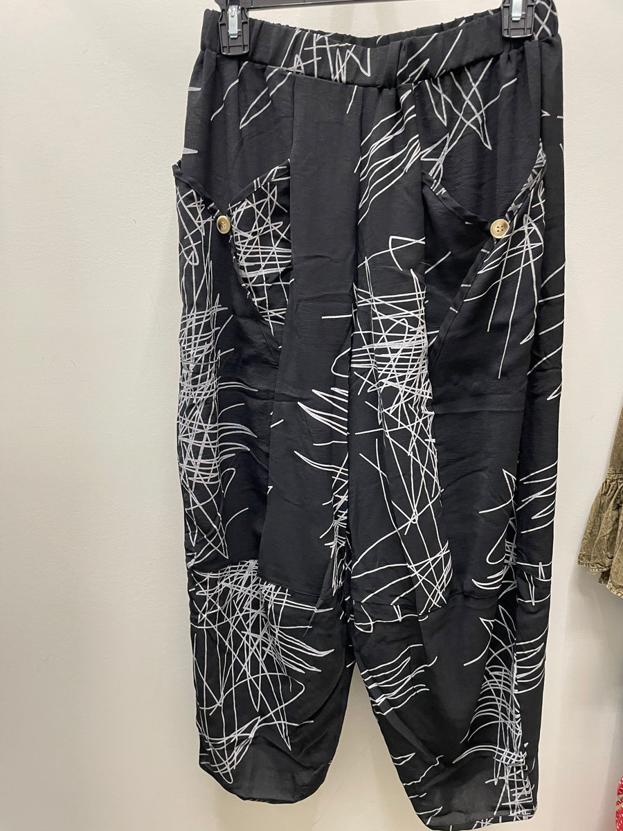 Scribble Pant by Creations