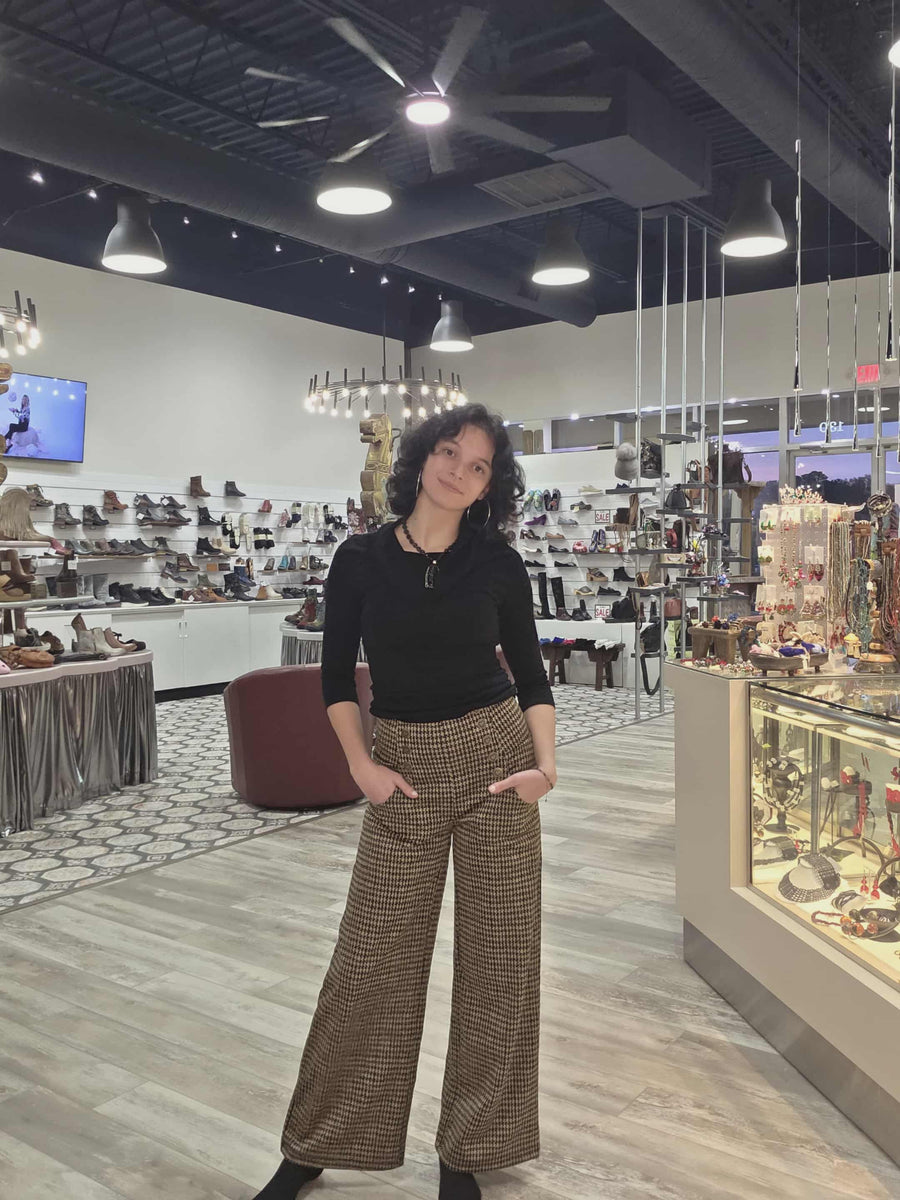 Francis Pant in Houndstooth by Effie's Heart