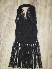 Macrame Shoulder Tote Handbag Robin Boutique