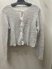 Texture Crop Cardigan by Cut Loose