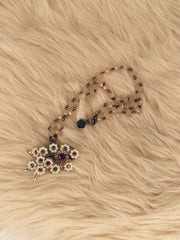 Daisy Brooch Necklace by Gina