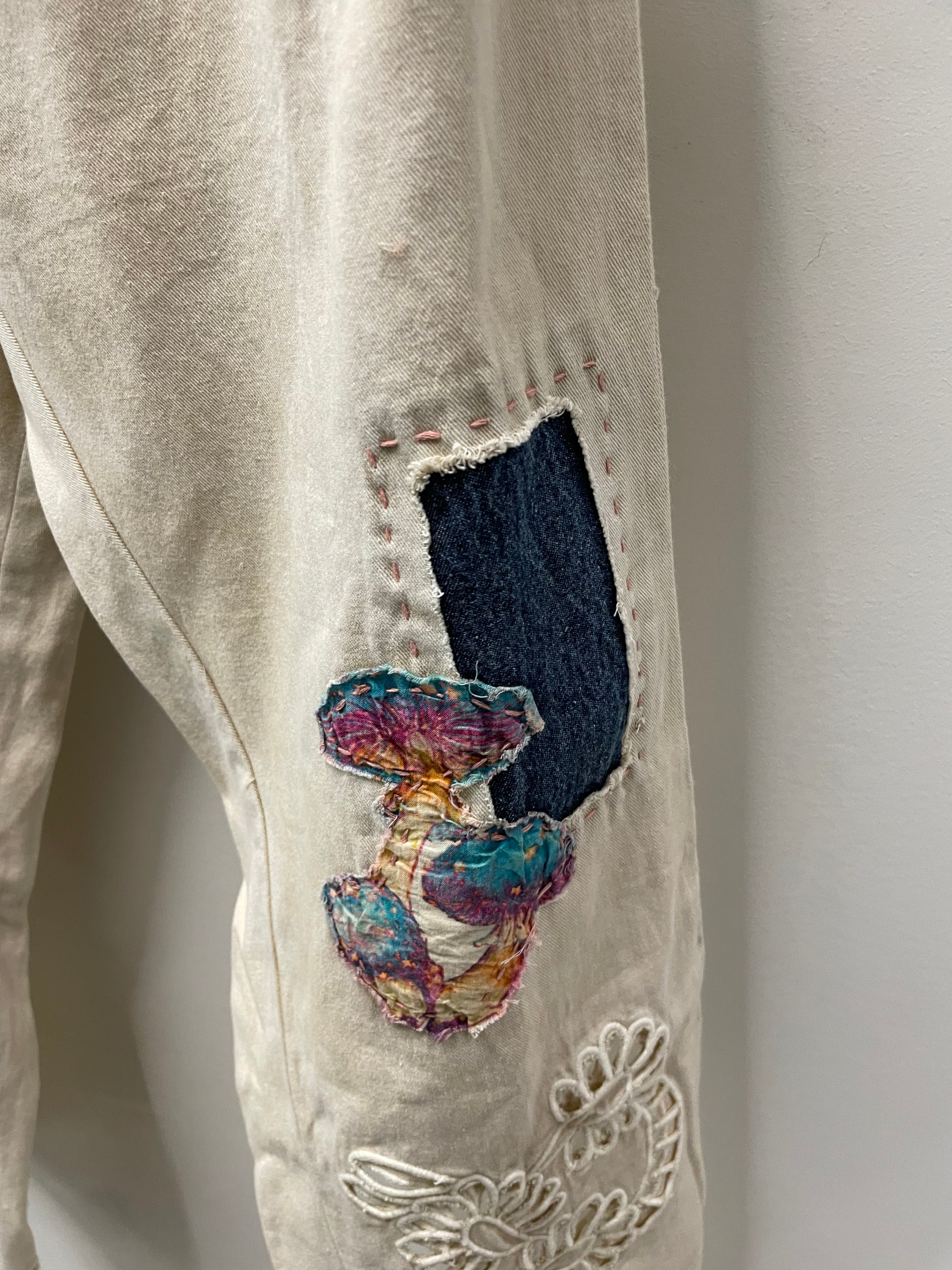 Forest Whisper Patchwork Jean by Paper Lace