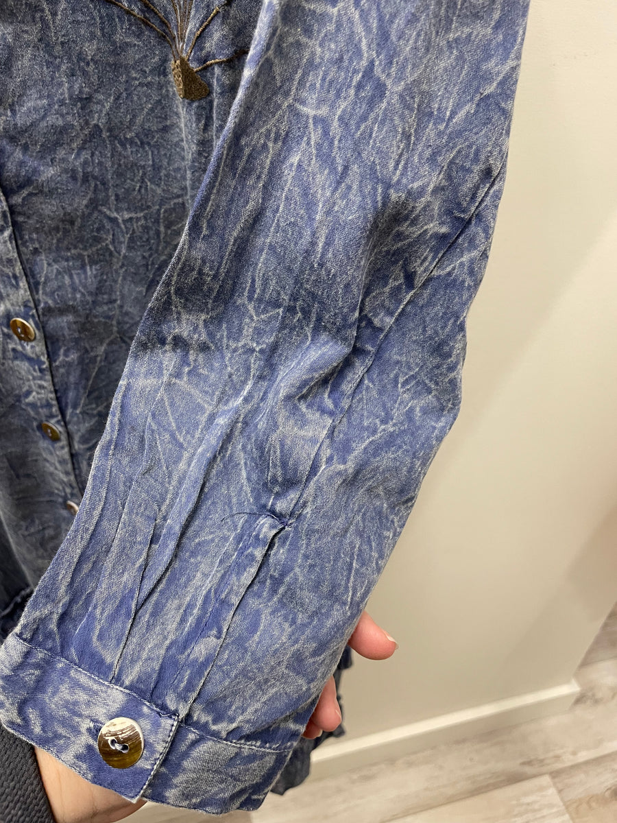 Peacock Meadow Duster Dress by Paper Lace Robin Boutique