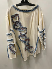 Heart Denim Top by Paper Lace