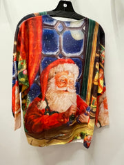 POSP Italian Red Cozy Santa Paint Sweater One Size LOOWIE