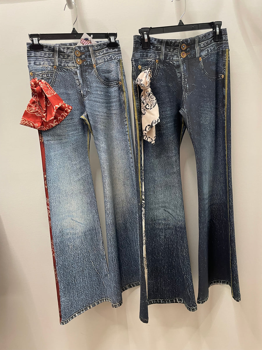 IPNG Design Hanky Pants in Illusion Denim