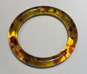 Small Inlay Flat Copal Bangle