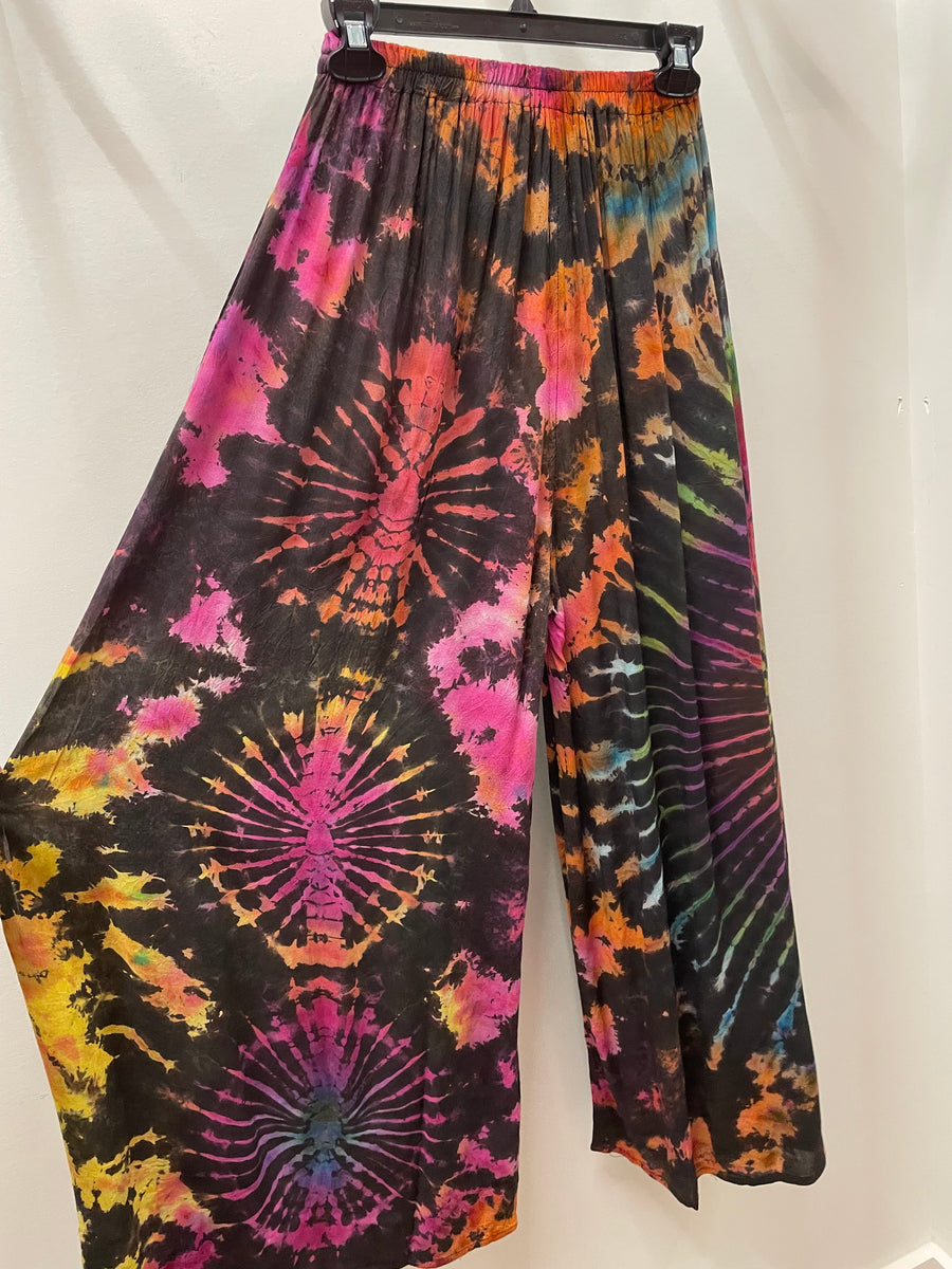 Tie Dye Slit Pants
