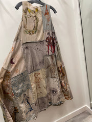 Renaissance Soldier Patchwork Dress