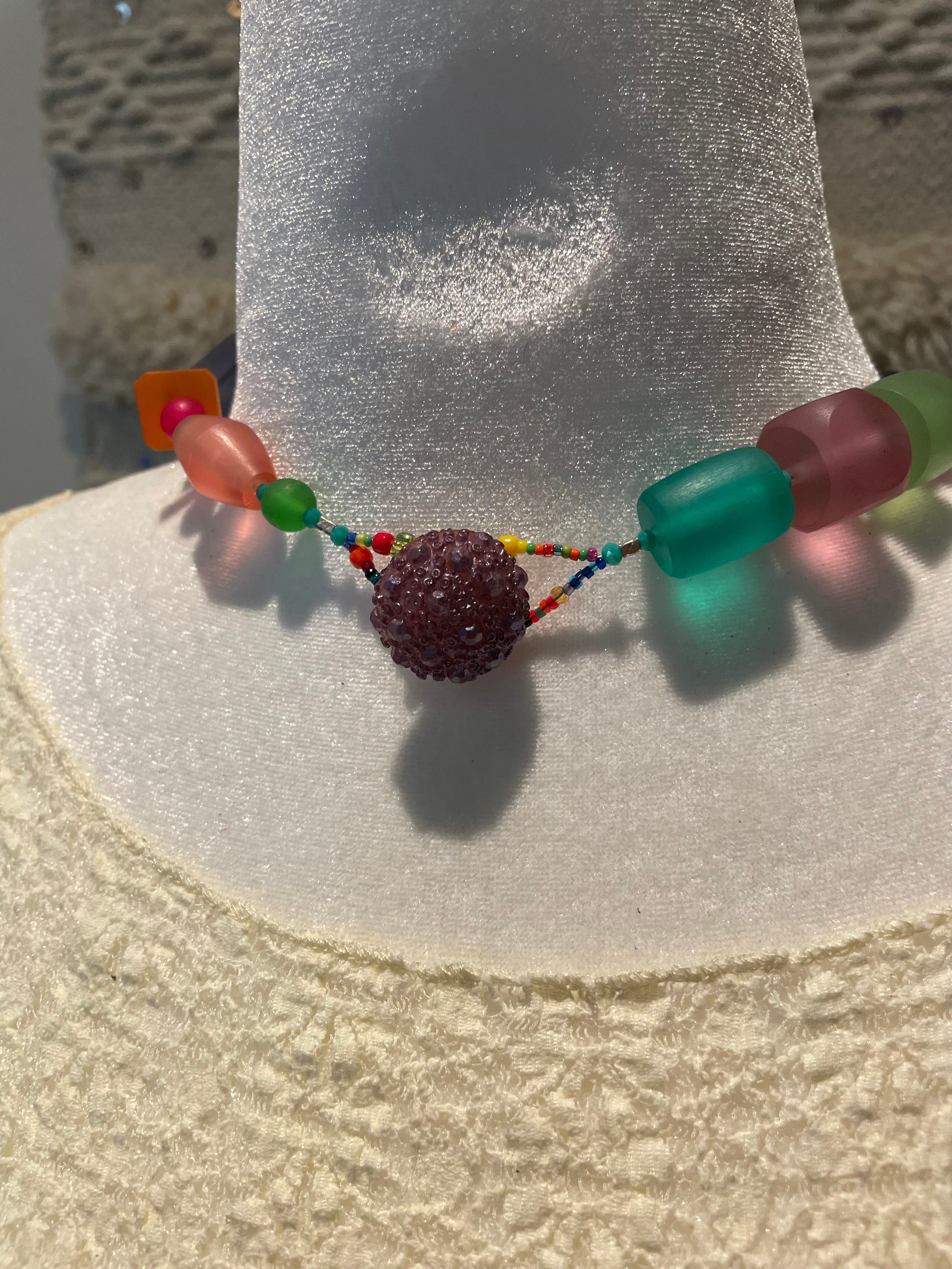 Boho Sea Glass Dreams Necklace by Lori