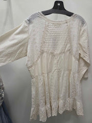 Boho Smocked Eyelet Boho Top by Paper Lace