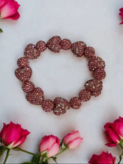 Crystal Rhinestone Heart Bracelet