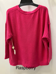 Cool Breeze Sundown Loopy Terry Pullover by Escape