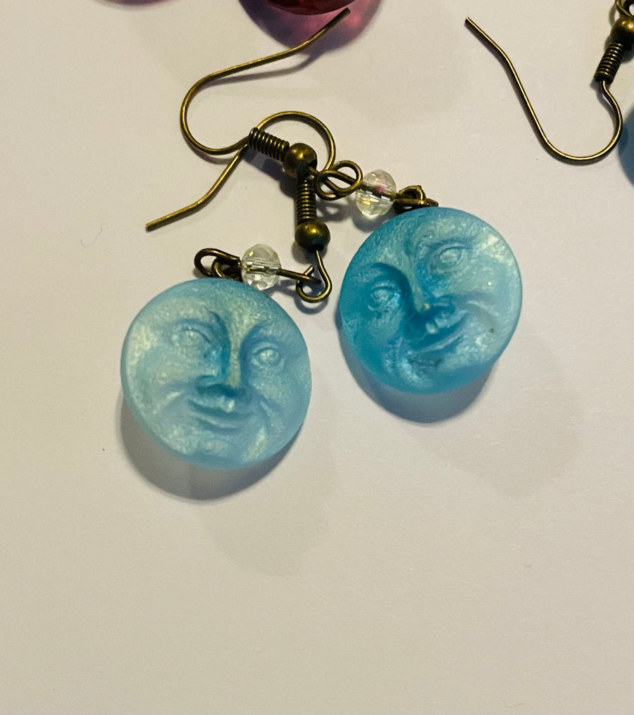 Mystic Moon Earrings by Gina