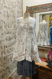 Ruffle Hem Tunic by The Paper Lace