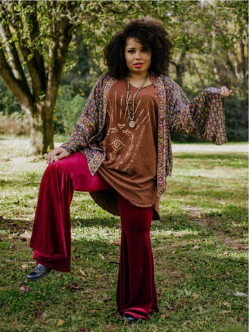 Solid Velvet Extreme Bells by Kantha Bae - Robin Boutique-Boutique 