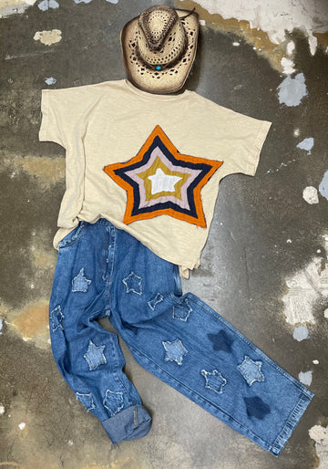 Dazzle Stars Top - Robin Boutique-Boutique 