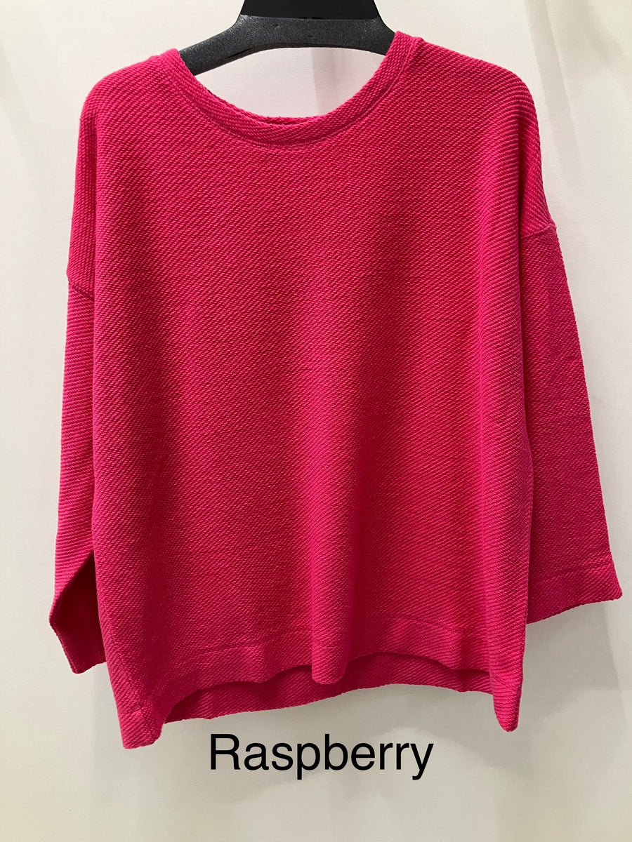 Cool Breeze Sundown Loopy Terry Pullover by Escape