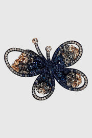 Butterfly Rhinestone Hair Clip