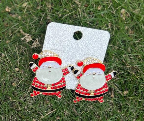 Santa Claus Earrings - Robin Boutique-Boutique 