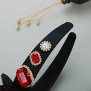 Sequin Rose Headband