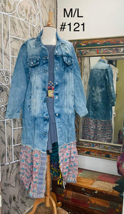 Upcycled Denim Kantha Coat by Kantha Bae - Robin Boutique-Boutique 