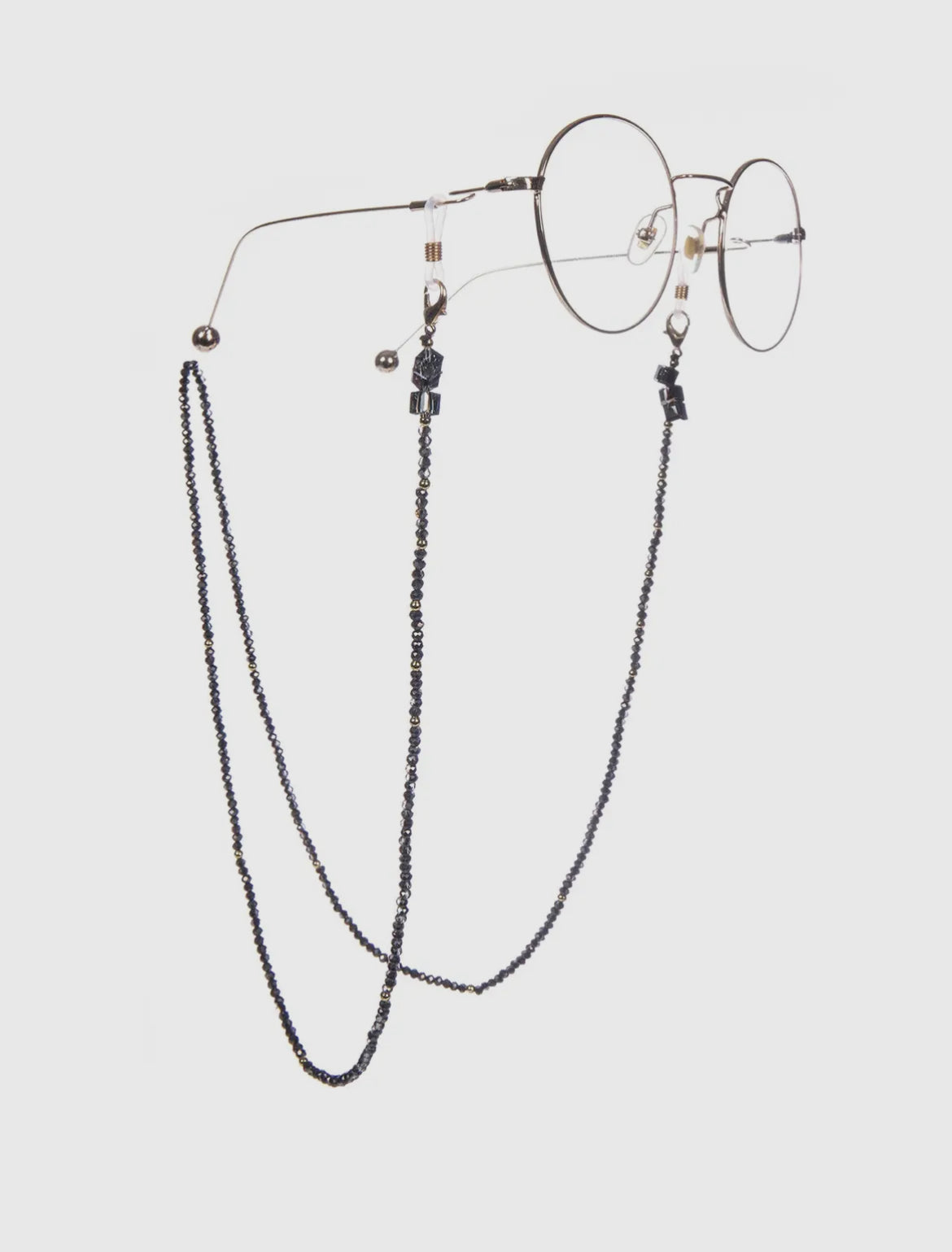 Bejeweled Eye Glass Necklace