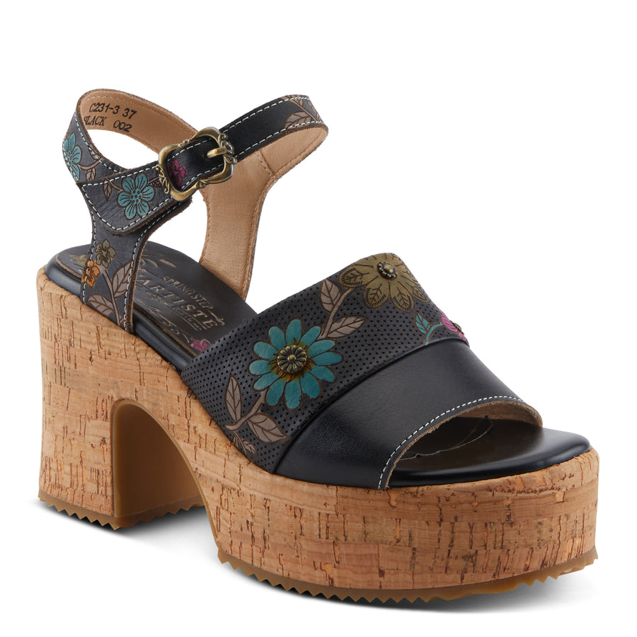 L'Artiste Halena Platform Sandals Robin Boutique
