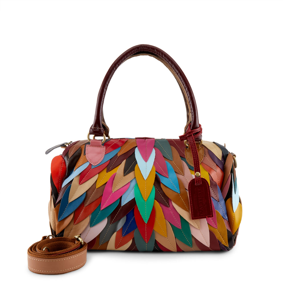 L'Artiste Plumage Leather Handbag Robin Boutique