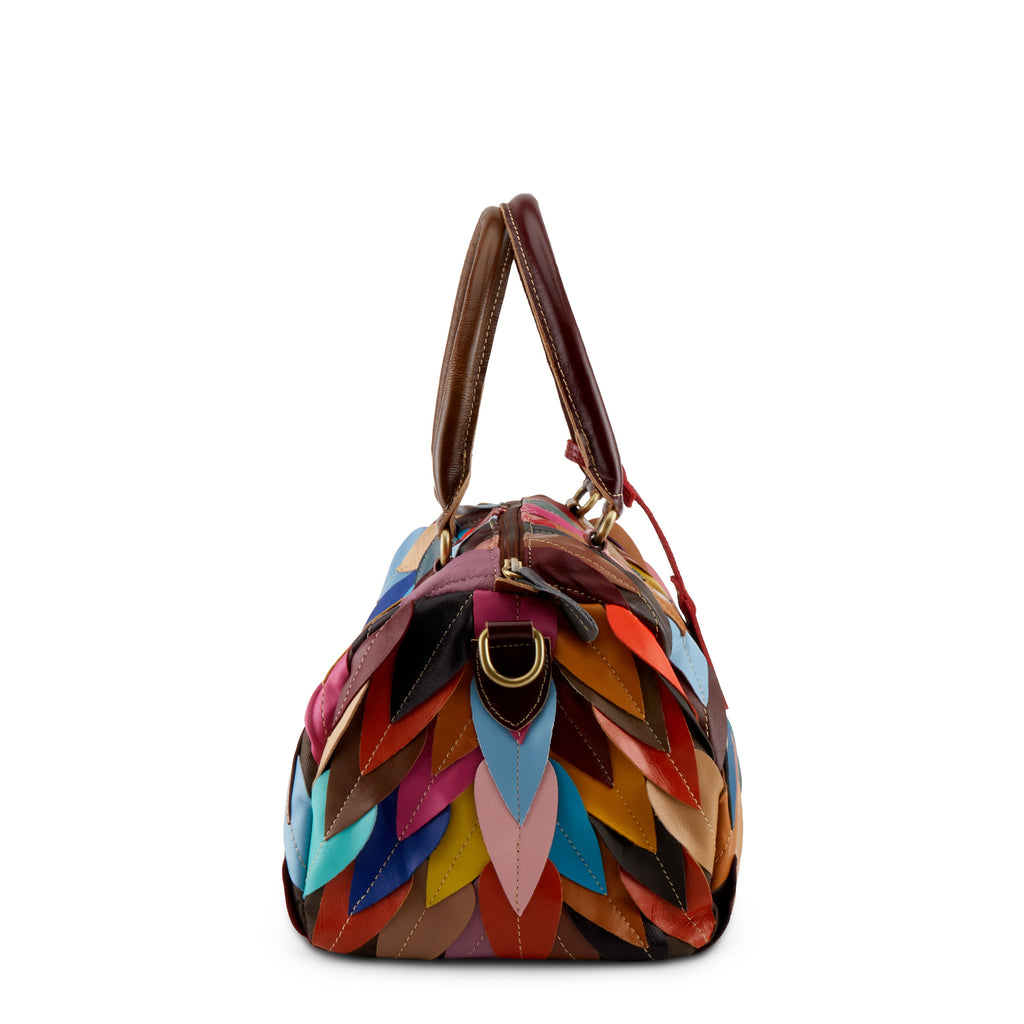 L'Artiste Plumage Leather Handbag Robin Boutique