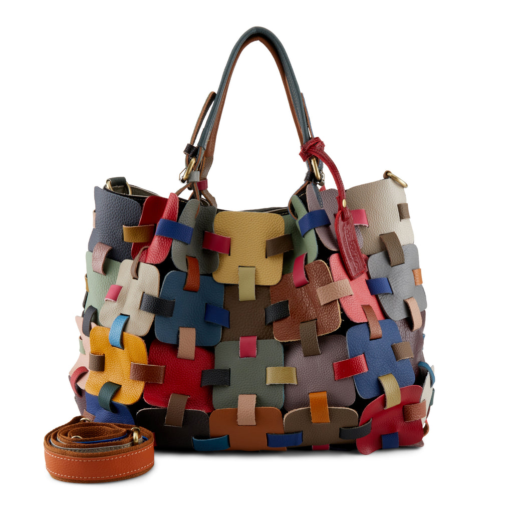 L'Artiste Quilted Leather Handbag Robin Boutique