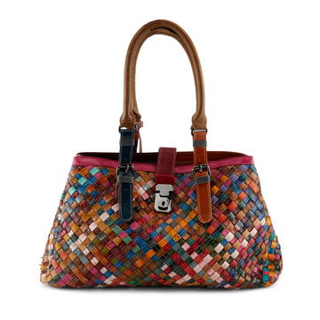 L'Artiste Triweave Leather Handbag Robin Boutique