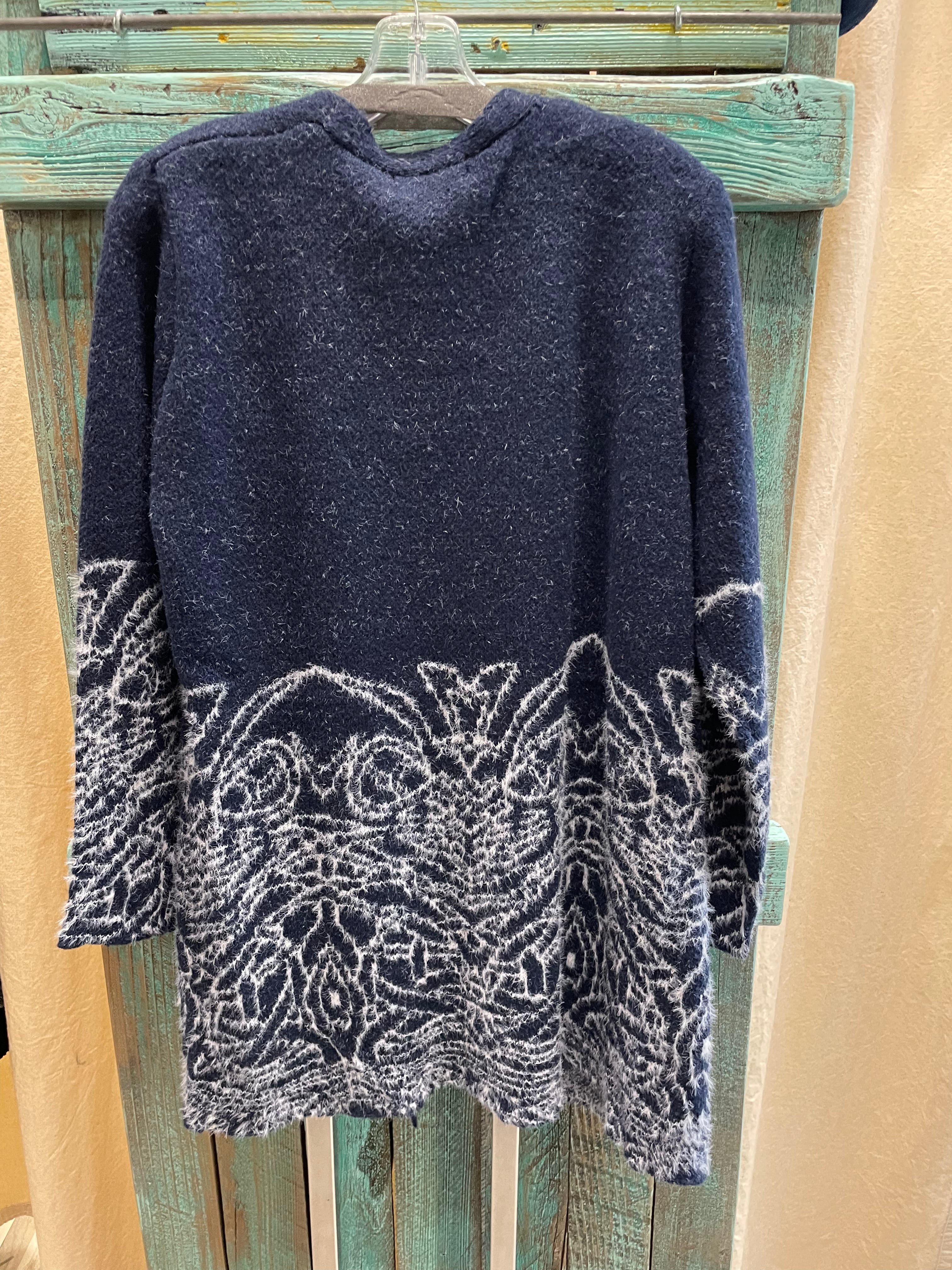 Floral Open Cardigan by Creations F614